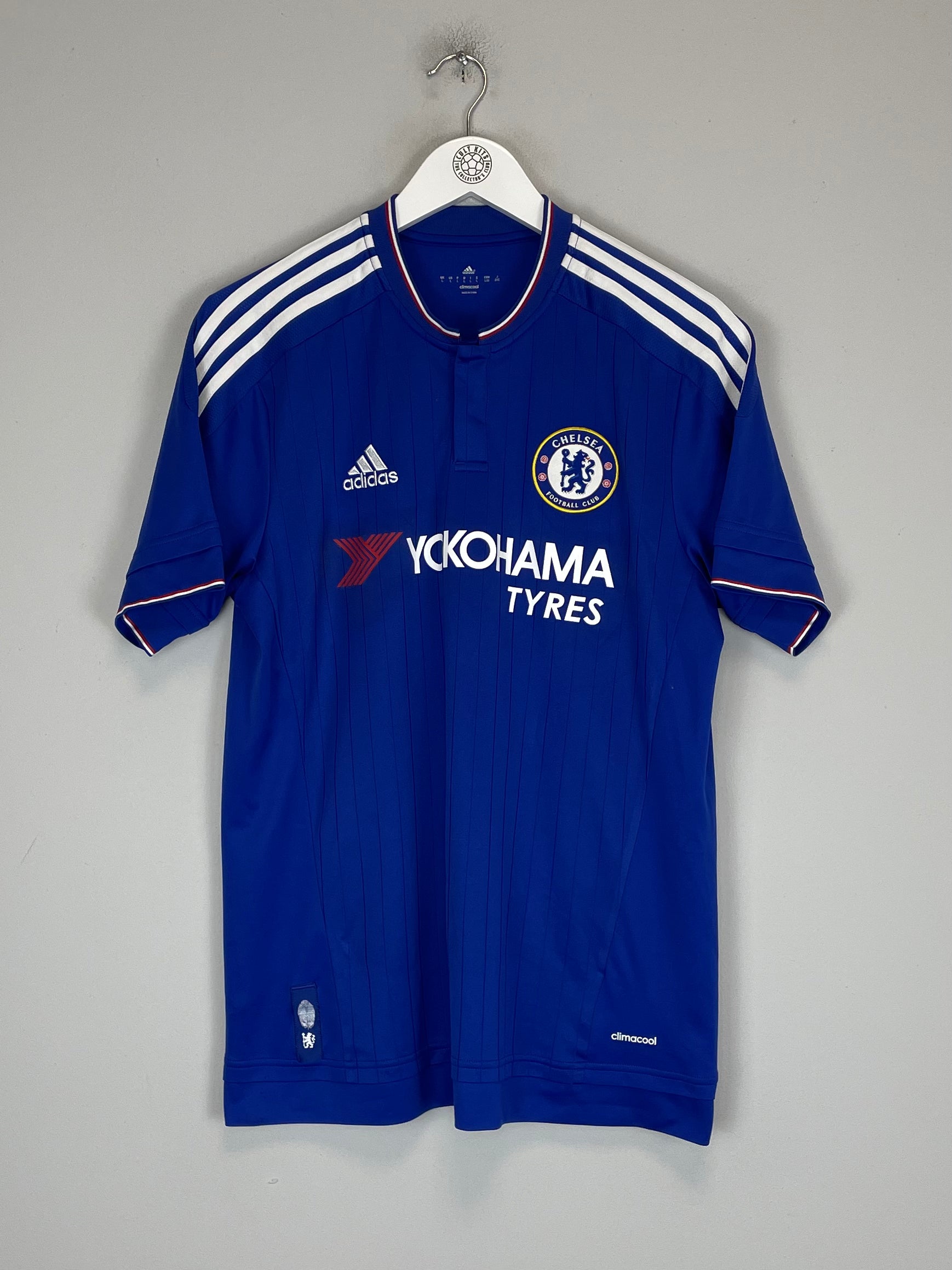 Shop 2015/16 CHELSEA FABREGAS #4 HOME SHIRT (L) ADIDAS, classic football shirts, vintage football shirts & retro soccer jerseys at Cult Kits