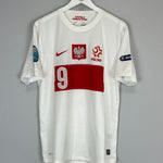 Shop 2012/13 POLAND LEWANDOWSKI #9 HOME SHIRT (L) NIKE, classic football shirts, vintage football shirts & retro soccer jerseys at Cult Kits