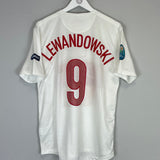 Shop 2012/13 POLAND LEWANDOWSKI #9 HOME SHIRT (L) NIKE, classic football shirts, vintage football shirts & retro soccer jerseys at Cult Kits