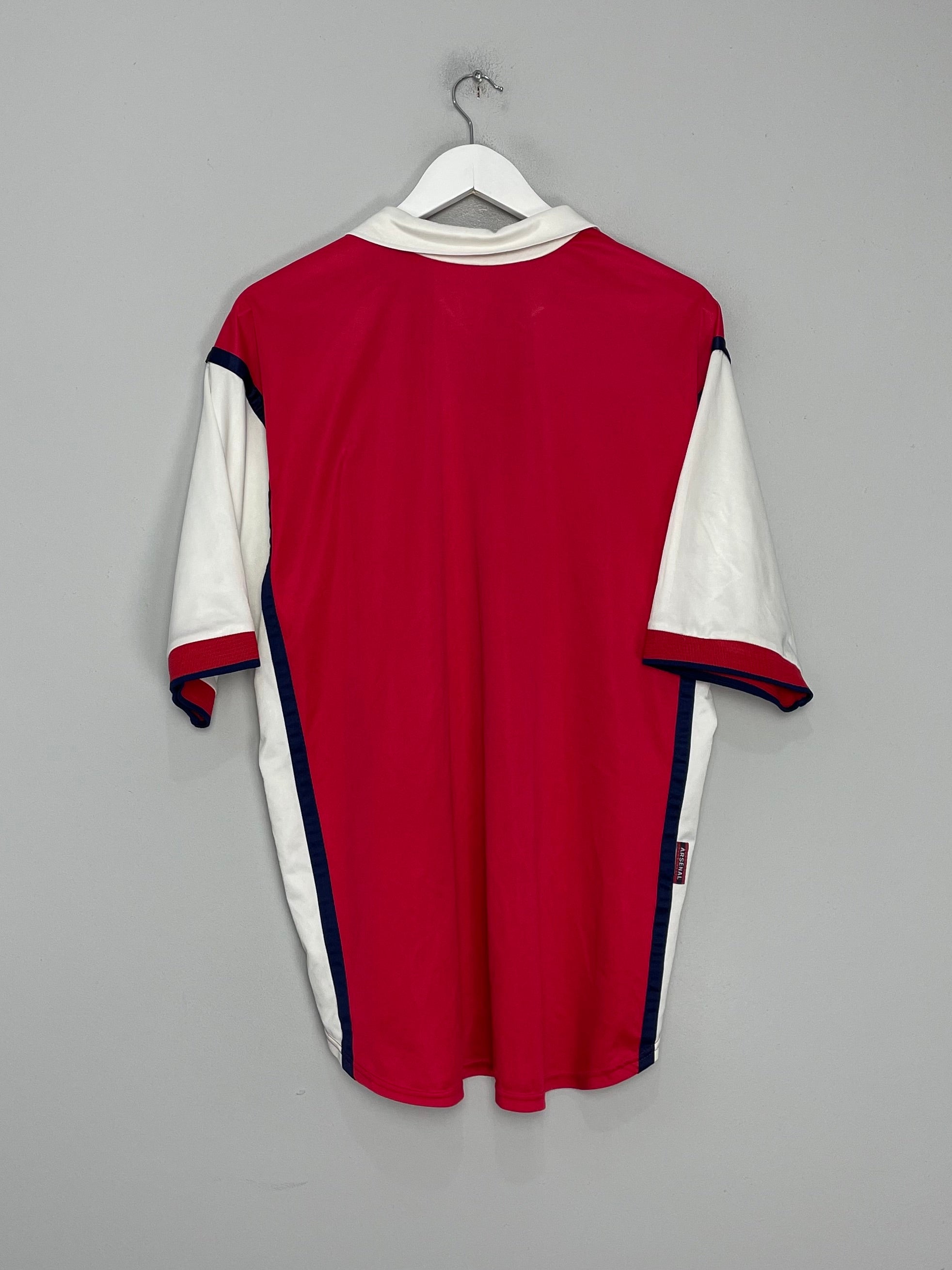Shop 1999/00 ARSENAL HOME SHIRT (XL) NIKE, classic football shirts, vintage football shirts & retro soccer jerseys at Cult Kits