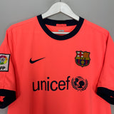 Shop 2009/10 BARCELONA IBRAHIMOVIC #10 AWAY SHIRT (L) NIKE, classic football shirts, vintage football shirts & retro soccer jerseys at Cult Kits