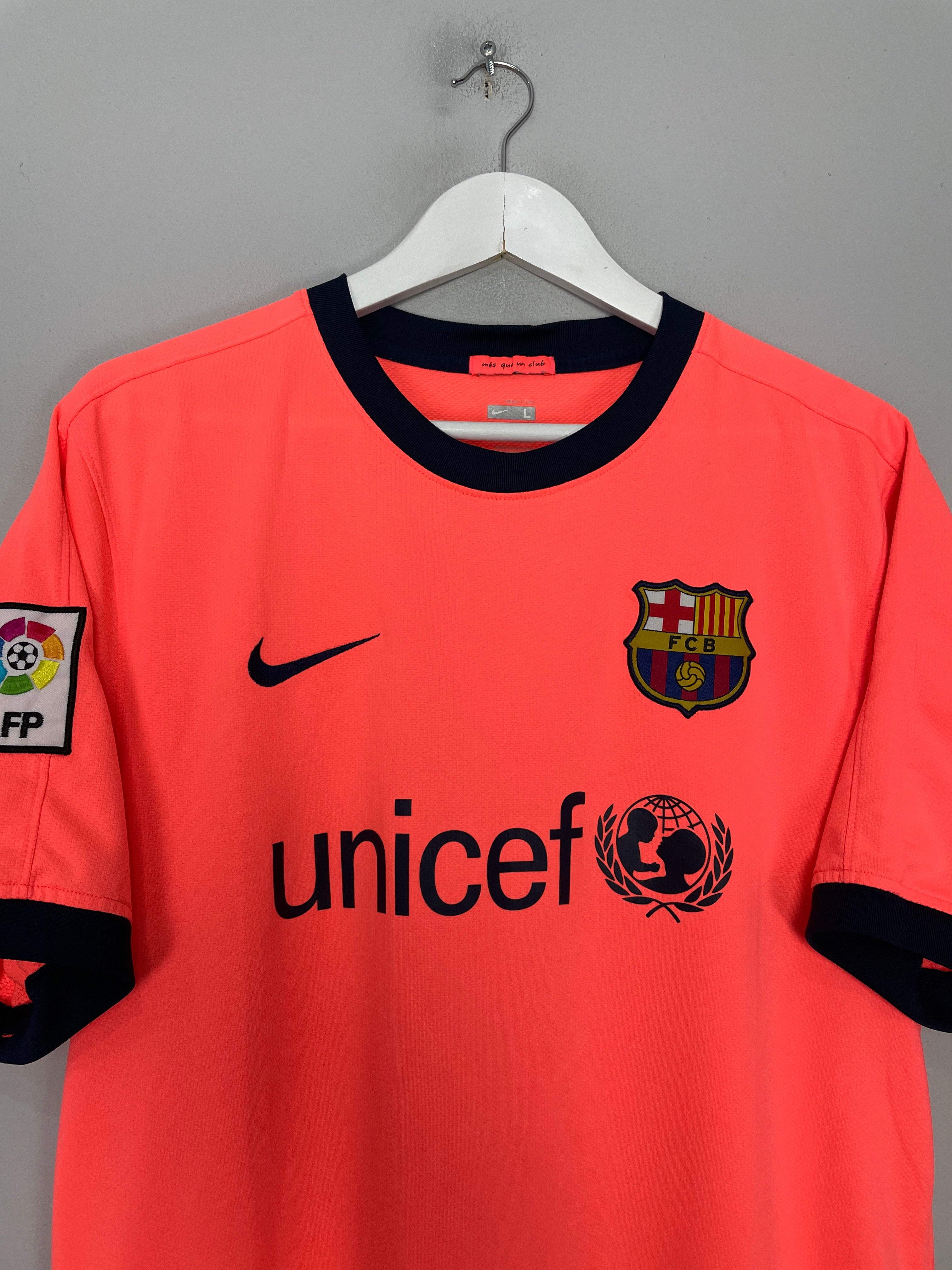 Shop 2009/10 BARCELONA IBRAHIMOVIC #10 AWAY SHIRT (L) NIKE, classic football shirts, vintage football shirts & retro soccer jerseys at Cult Kits