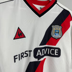 Shop 2002/03 MANCHESTER CITY AWAY SHIRT (XL) LE COQ SPORTIF, classic football shirts, vintage football shirts & retro soccer jerseys at Cult Kits