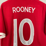 Shop 2010/11 ENGLAND ROONEY #10 AWAY SHIRT (L) UMBRO, classic football shirts, vintage football shirts & retro soccer jerseys at Cult Kits