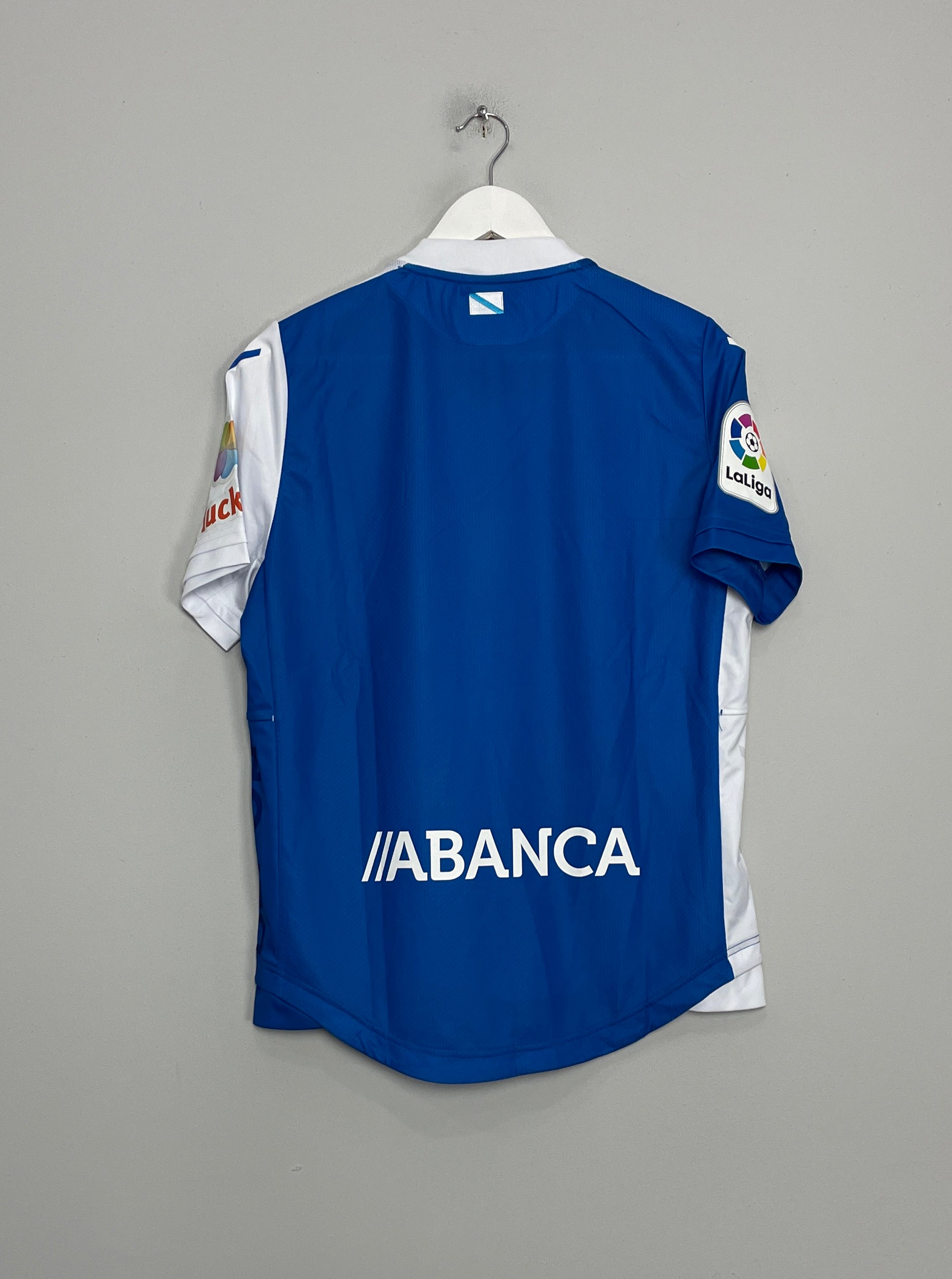 Shop 2017/18 DEPORTIVO LA CORUNA *BNWT* HOME SHIRT (S) MACRON, classic football shirts, vintage football shirts & retro soccer jerseys at Cult Kits