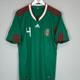 2010 MEXICO R.MARQUEZ #4 HOME SHIRT (L) ADIDAS