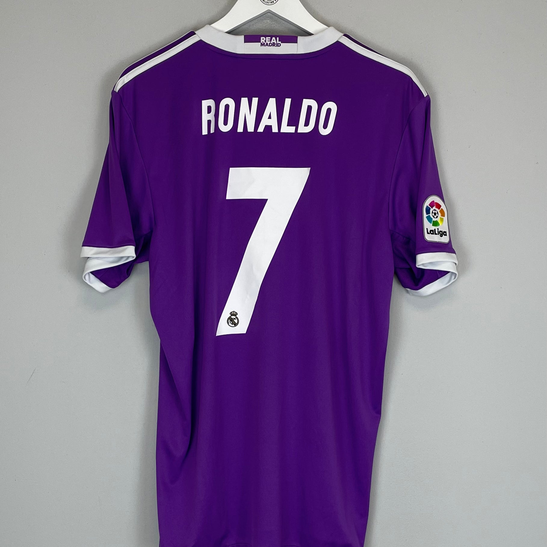 Shop 2016/17 REAL MADRID RONALDO #7 AWAY SHIRT (L) ADIDAS, classic football shirts, vintage football shirts & retro soccer jerseys at Cult Kits