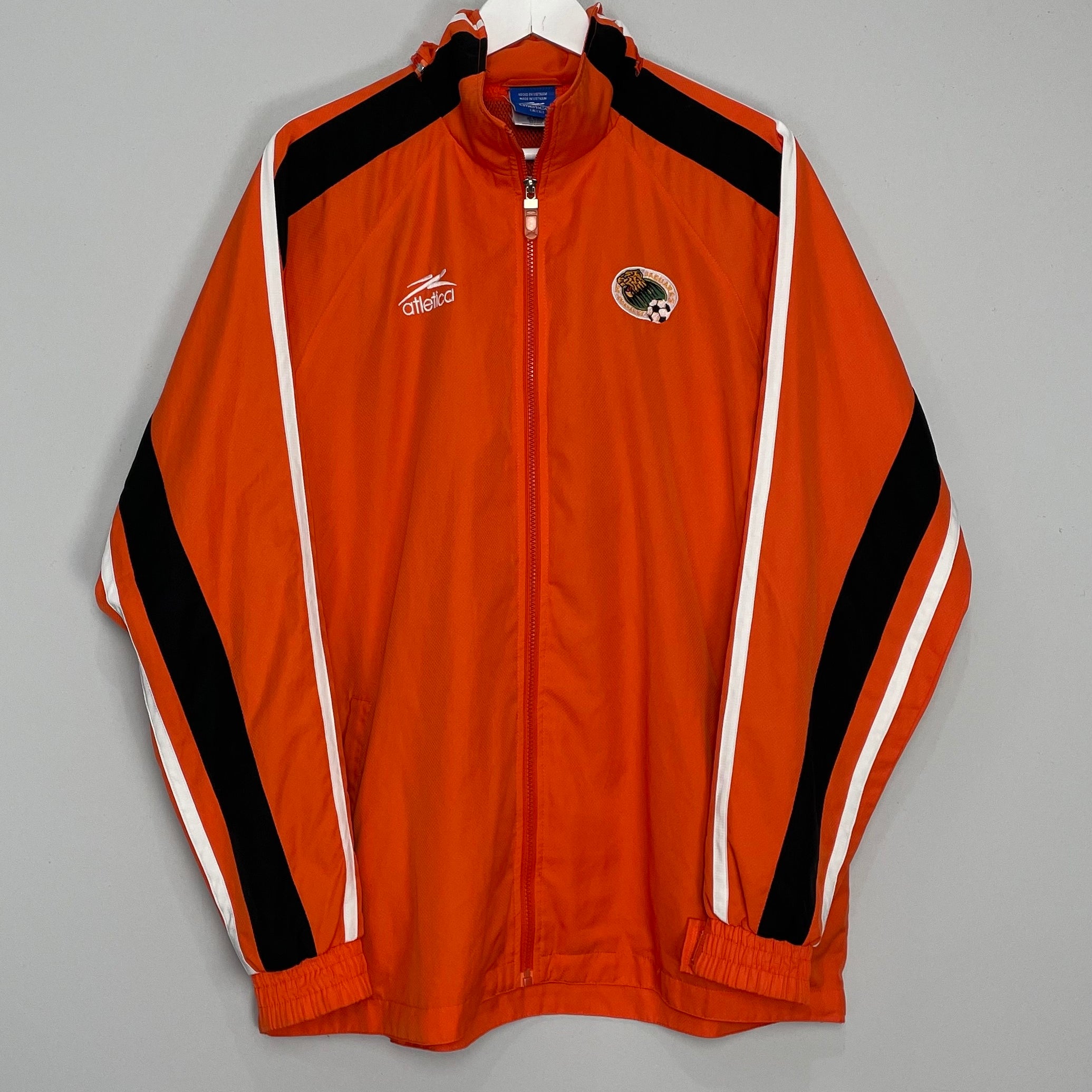 Shop 2004/05 JAGUARES CHIAPAS TRACK JACKET (L) ATLETICA, classic football shirts, vintage football shirts & retro soccer jerseys at Cult Kits