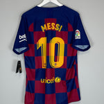 Shop 2019/20 BARCELONA MESSI #10 *BNWT* HOME SHIRT (L) NIKE, classic football shirts, vintage football shirts & retro soccer jerseys at Cult Kits