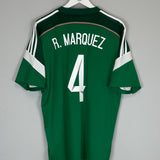 2014/15 MEXICO R.MARQUEZ #4 HOME SHIRT (XL) ADIDAS