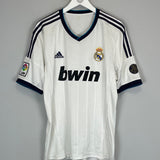 2012/13 REAL MADRID RONALDO #7 HOME SHIRT (XL) ADIDAS