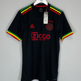 2021/22 AJAX 'THREE LITTLE BIRDS' *BNWT* THIRD SHIRT (M) ADIDAS