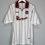 Shop 2002/03 WEST HAM AWAY SHIRT (XL) FILA, classic football shirts, vintage football shirts & retro soccer jerseys at Cult Kits