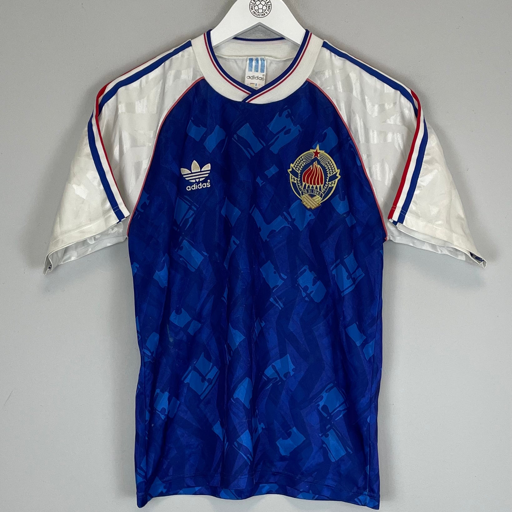 Shop 1991/92 YUGOSLAVIA HOME SHIRT (S) ADIDAS, classic football shirts, vintage football shirts & retro soccer jerseys at Cult Kits