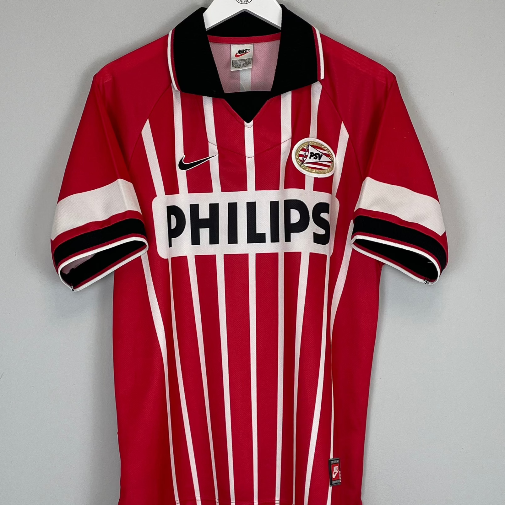 Shop 1997/98 PSV COCU #7 HOME SHIRT (M) NIKE, classic football shirts, vintage football shirts & retro soccer jerseys at Cult Kits