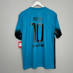 2015/16 BARCELONA MESSI #10 *BNWT* THIRD SHIRT (XL) NIKE