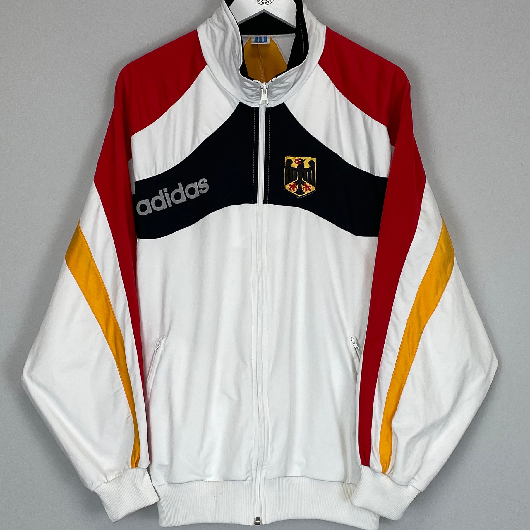 Shop 1996 GERMANY OLYMPICS TRACK JACKET (L) ADIDAS, classic football shirts, vintage football shirts & retro soccer jerseys at Cult Kits
