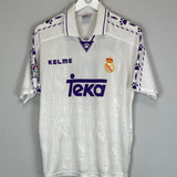 1994/96 REAL MADRID MIJATOVIC #8 HOME SHIRT (S/M) KELME