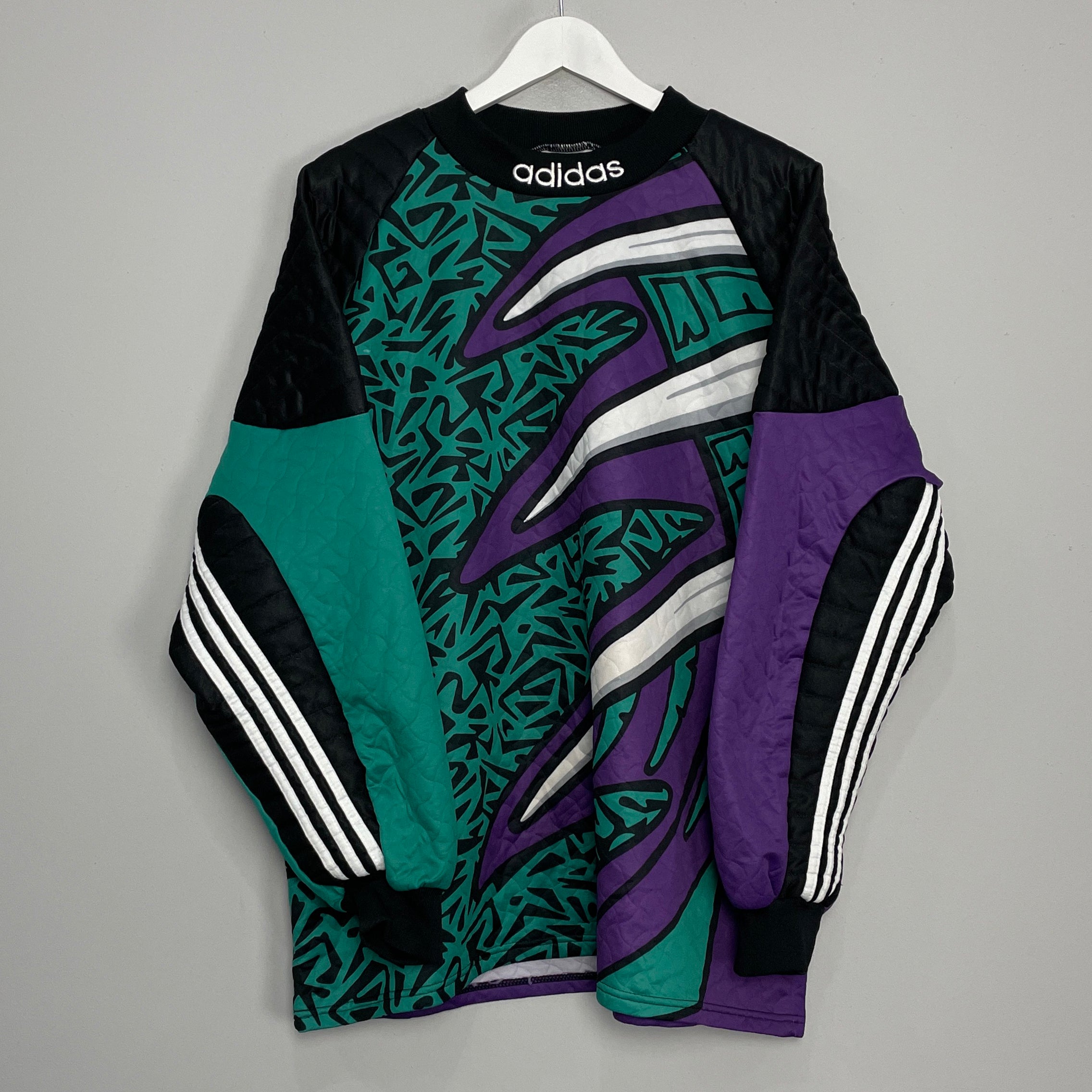 Shop 1995/96 ADIDAS GK TEMPLATE SHIRT (XL), classic football shirts, vintage football shirts & retro soccer jerseys at Cult Kits