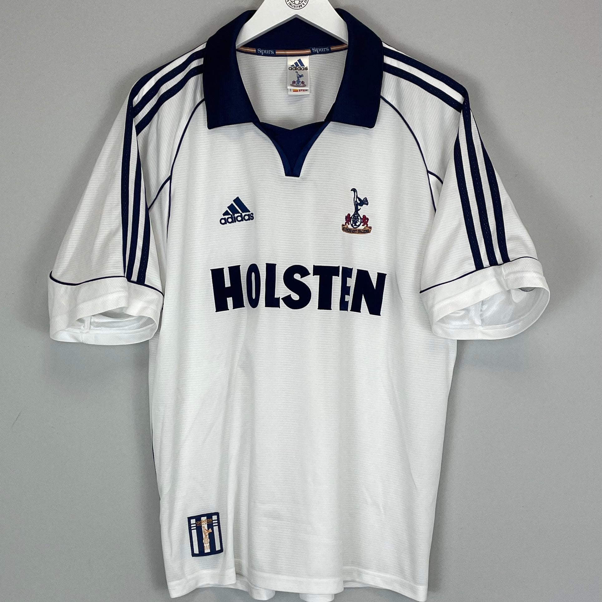 Shop 1999/01 TOTTENHAM HOME SHIRT (L) ADIDAS, classic football shirts, vintage football shirts & retro soccer jerseys at Cult Kits