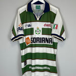 Shop 2000/01 SANTOS LAGUNA #18 HOME SHIRT (XL) CORONA SPORT, classic football shirts, vintage football shirts & retro soccer jerseys at Cult Kits