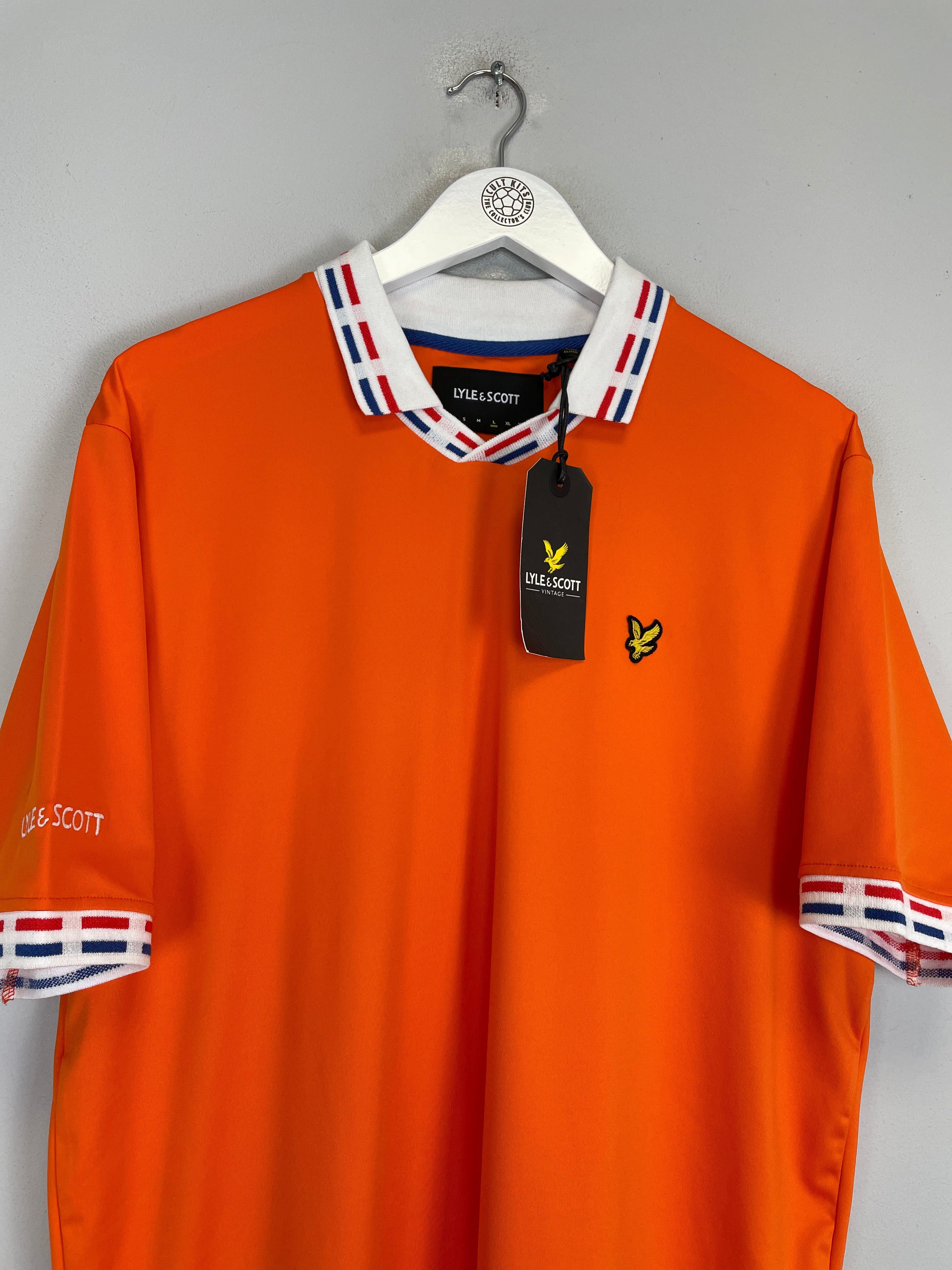 Shop 1996 LYLE AND SCOTT NETHERLANDS *BNWT* SHIRT (L), classic football shirts, vintage football shirts & retro soccer jerseys at Cult Kits