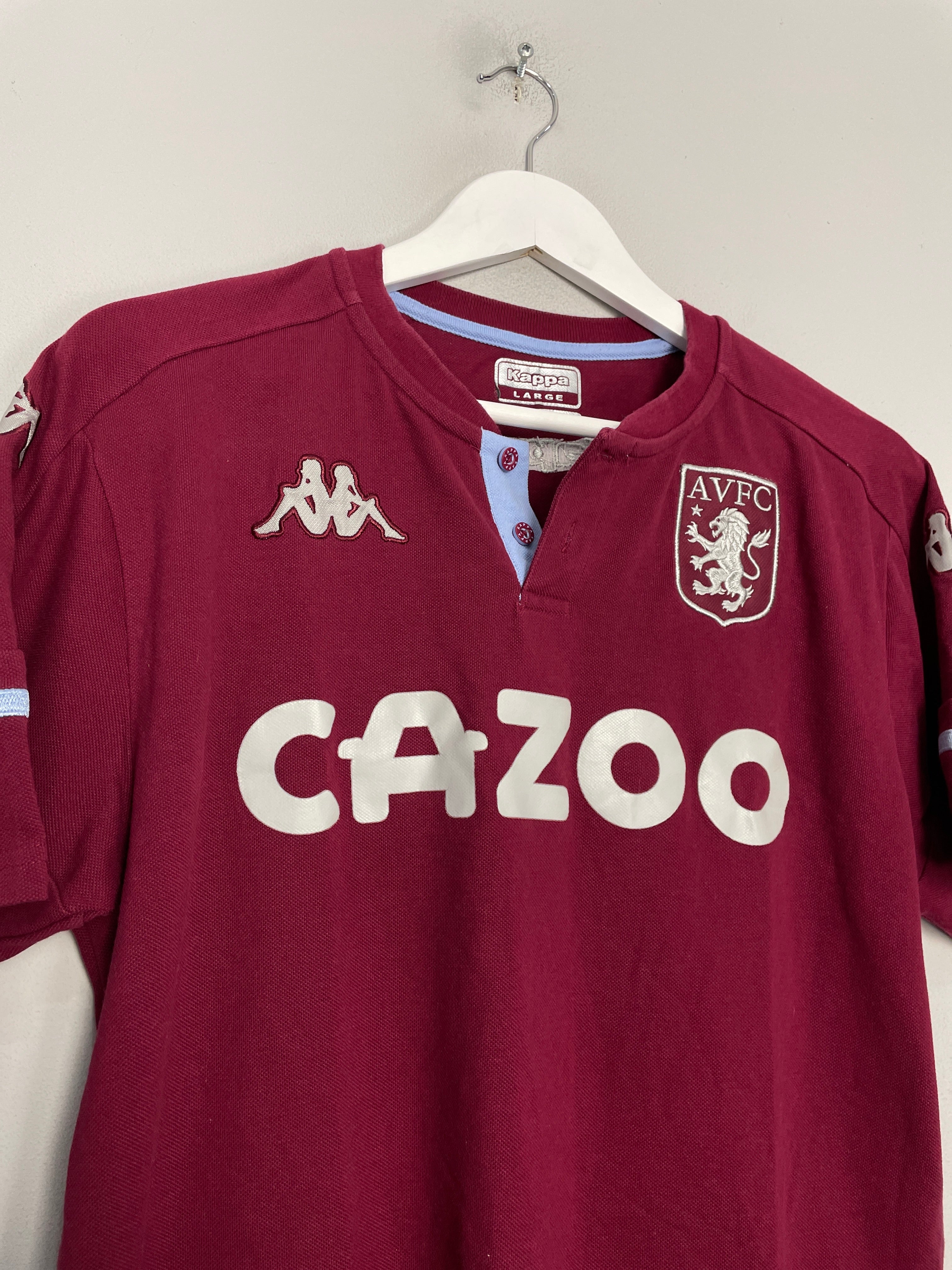 Shop 2020/21 ASTON VILLA POLO SHIRT (L) KAPPA, classic football shirts, vintage football shirts & retro soccer jerseys at Cult Kits