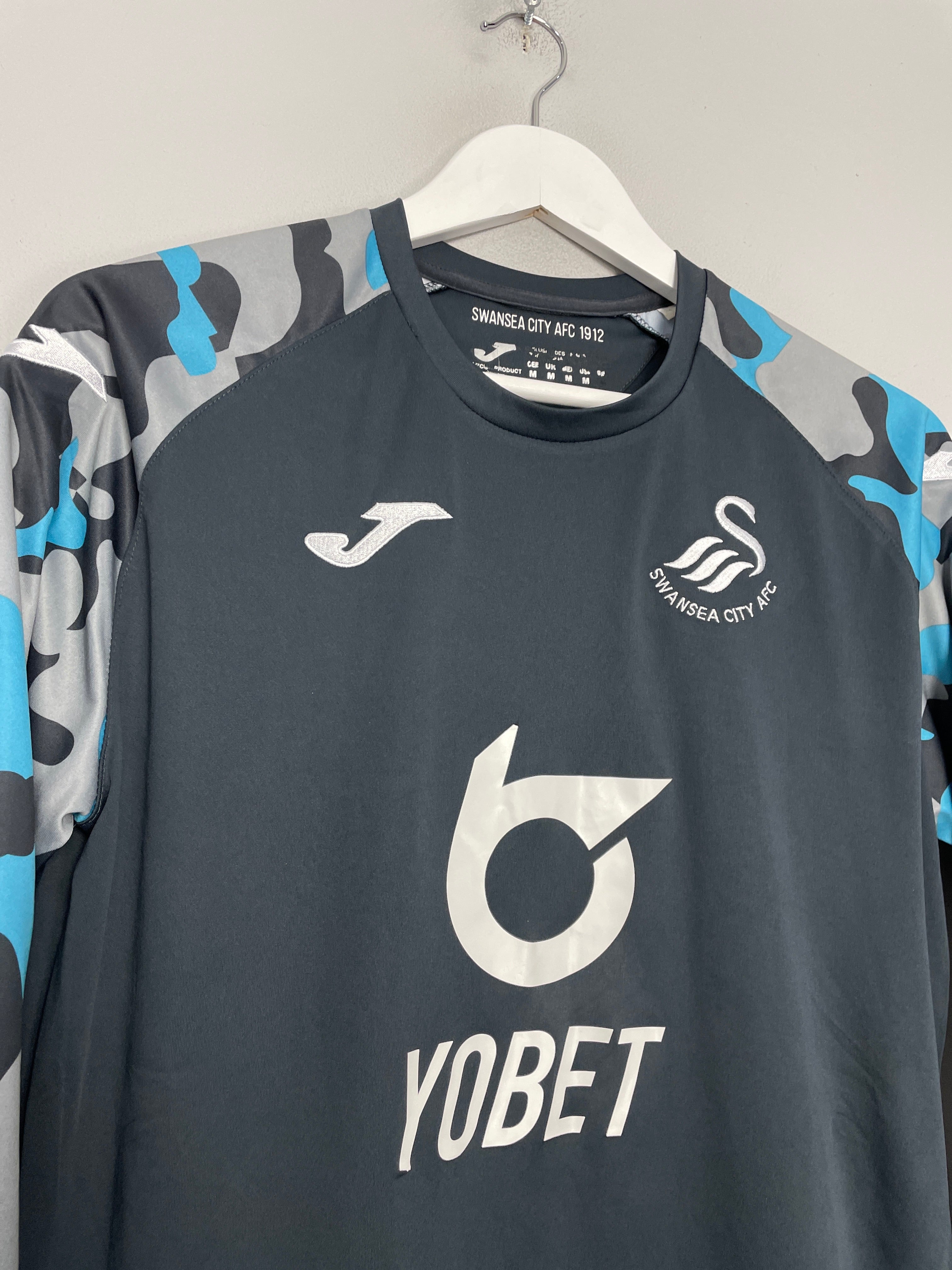 Shop 2019/20 SWANSEA CITY GK SHIRT (M) JOMA, classic football shirts, vintage football shirts & retro soccer jerseys at Cult Kits