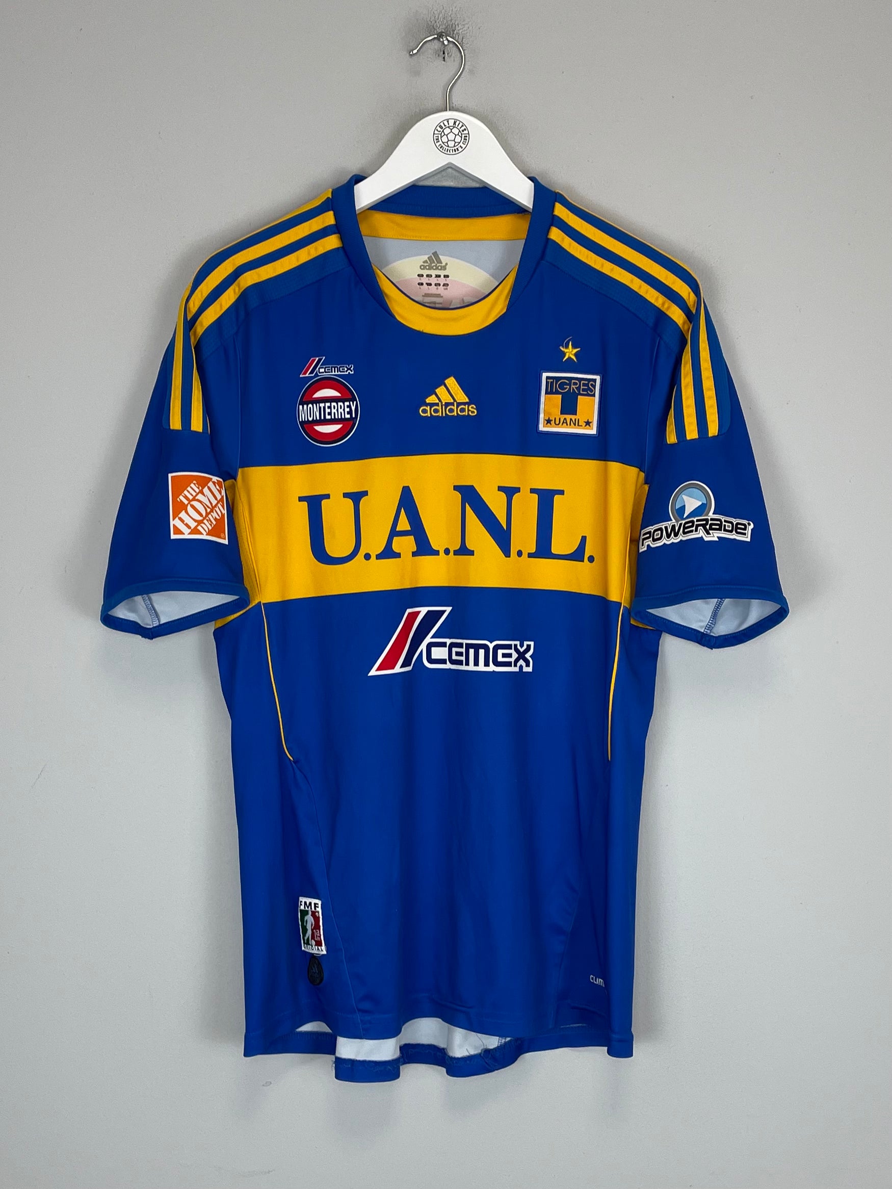 Shop 2011/12 TIGRES AWAY SHIRT (L) ADIDAS, classic football shirts, vintage football shirts & retro soccer jerseys at Cult Kits
