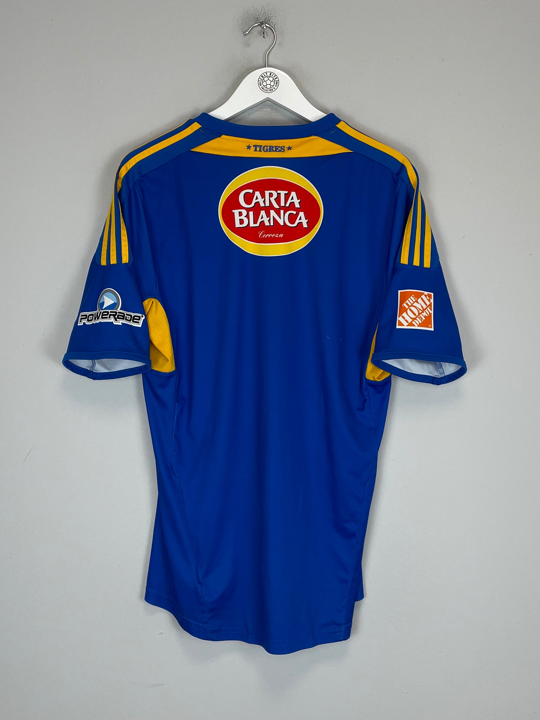 Shop 2011/12 TIGRES AWAY SHIRT (L) ADIDAS, classic football shirts, vintage football shirts & retro soccer jerseys at Cult Kits