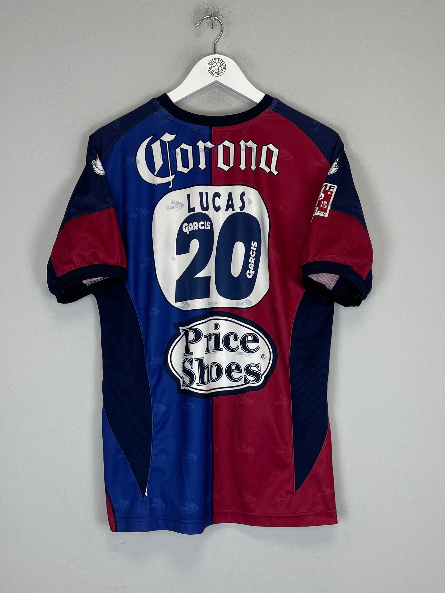Shop 2005/06 ATLANTE LUCAS #20 *MATCH ISSUE* HOME SHIRT (L) GARCIS, classic football shirts, vintage football shirts & retro soccer jerseys at Cult Kits