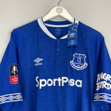 2018/19 EVERTON SIGURDSSON #10 *BNWT* HOME SHIRT (XXL) UMBRO