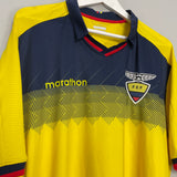 Shop 2019/20 ECUADOR HOME SHIRT (XXXL) MARATHON, classic football shirts, vintage football shirts & retro soccer jerseys at Cult Kits