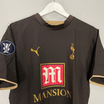 Shop 2006/07 TOTTENHAM BERBATOV #9 EUROPEAN THIRD SHIRT (M) PUMA, classic football shirts, vintage football shirts & retro soccer jerseys at Cult Kits