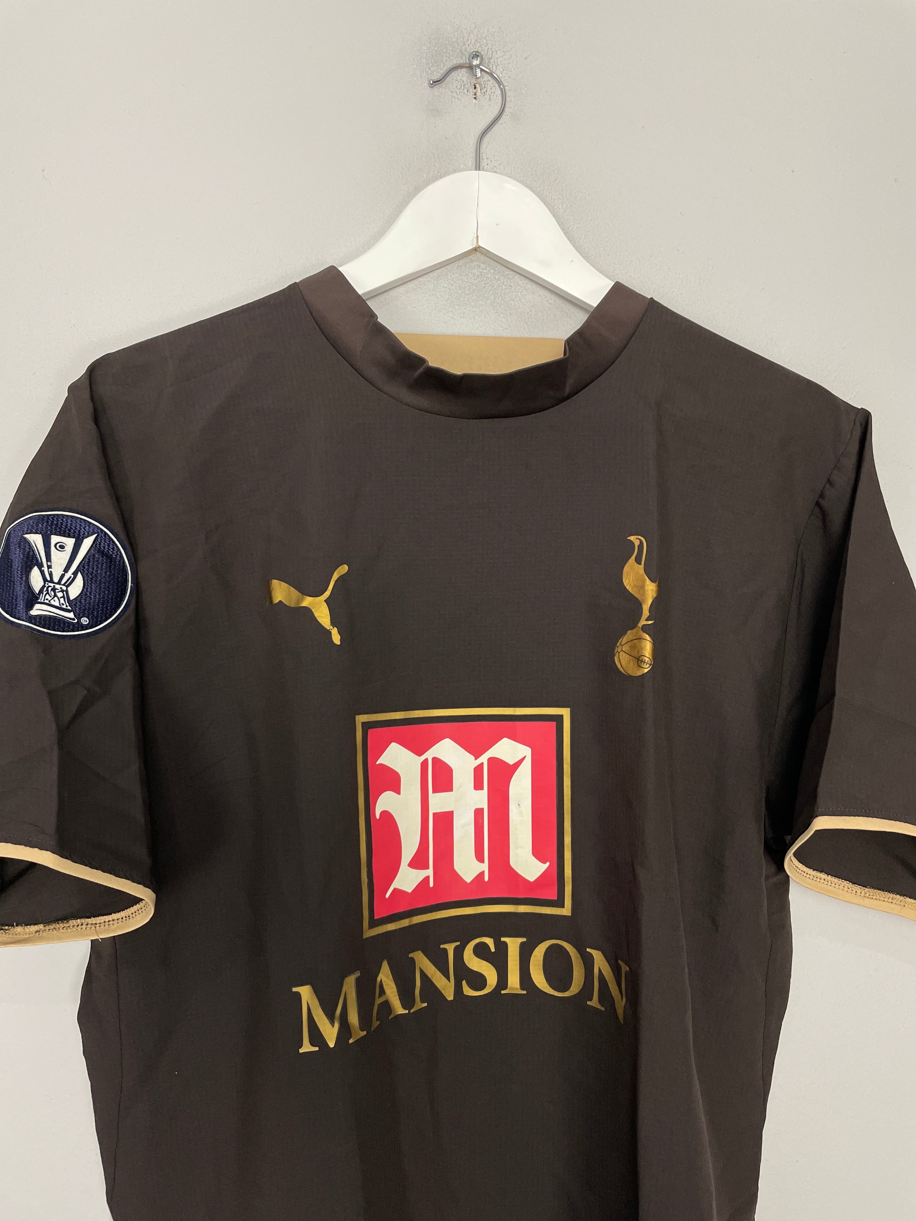 Shop 2006/07 TOTTENHAM BERBATOV #9 EUROPEAN THIRD SHIRT (M) PUMA, classic football shirts, vintage football shirts & retro soccer jerseys at Cult Kits