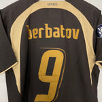 Shop 2006/07 TOTTENHAM BERBATOV #9 EUROPEAN THIRD SHIRT (M) PUMA, classic football shirts, vintage football shirts & retro soccer jerseys at Cult Kits