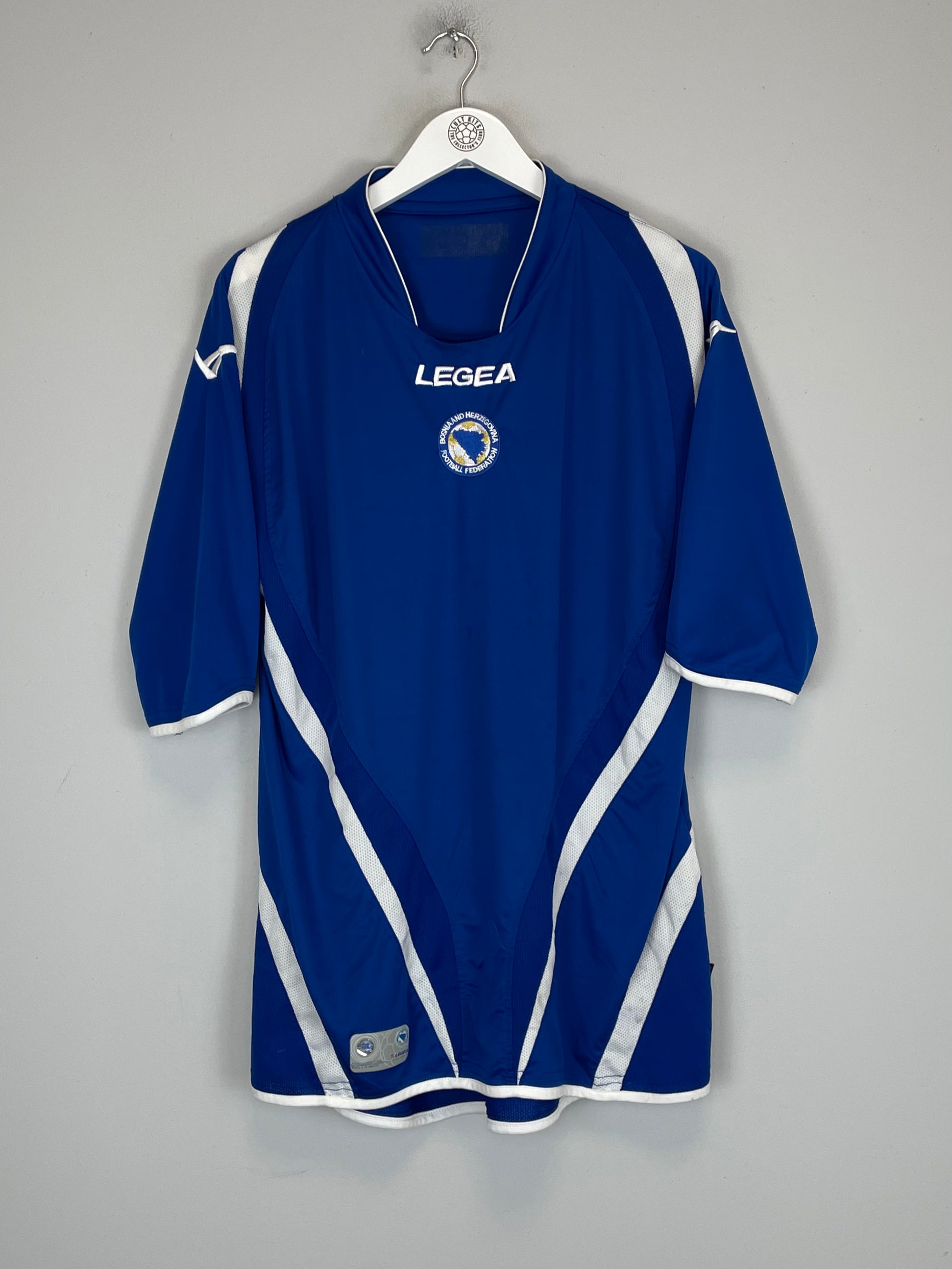 Shop 2012/13 BOSNIA HOME SHIRT (XL) LEGEA, classic football shirts, vintage football shirts & retro soccer jerseys at Cult Kits