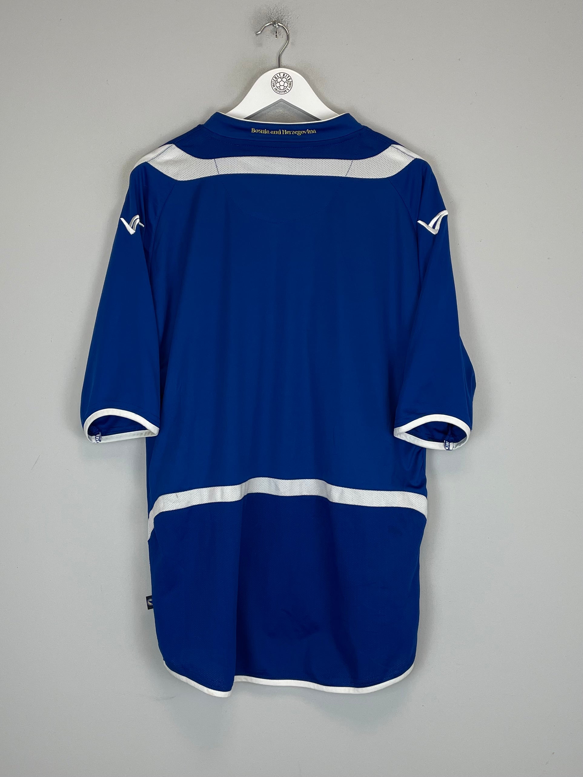 Shop 2012/13 BOSNIA HOME SHIRT (XL) LEGEA, classic football shirts, vintage football shirts & retro soccer jerseys at Cult Kits