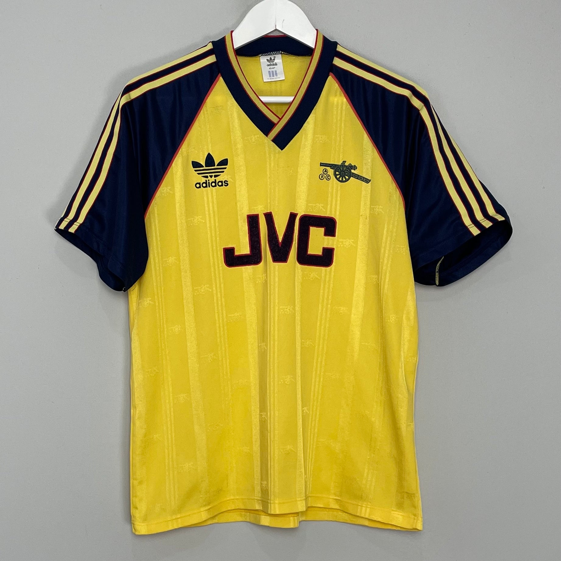 Shop 1988/91 ARSENAL AWAY SHIRT (L) ADIDAS, classic football shirts, vintage football shirts & retro soccer jerseys at Cult Kits