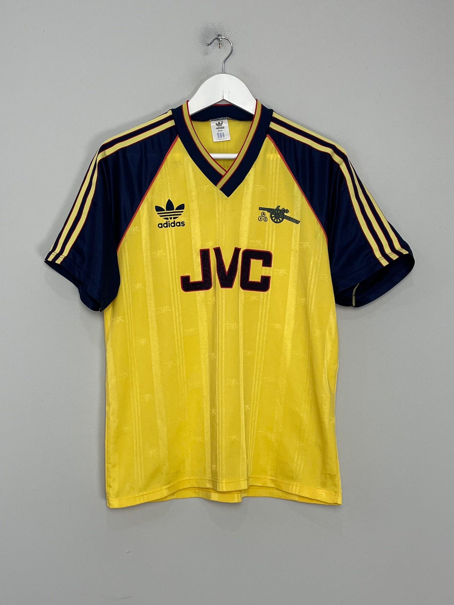Shop 1988/91 ARSENAL AWAY SHIRT (L) ADIDAS, classic football shirts, vintage football shirts & retro soccer jerseys at Cult Kits
