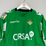 2012/13 REAL BETIS BENAT #10 HOME SHIRT (M) MACRON