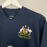 Shop 2006/08 AUSTRALIA VIDUKA #9 AWAY SHIRT (M) NIKE, classic football shirts, vintage football shirts & retro soccer jerseys at Cult Kits