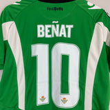 2012/13 REAL BETIS BENAT #10 HOME SHIRT (M) MACRON