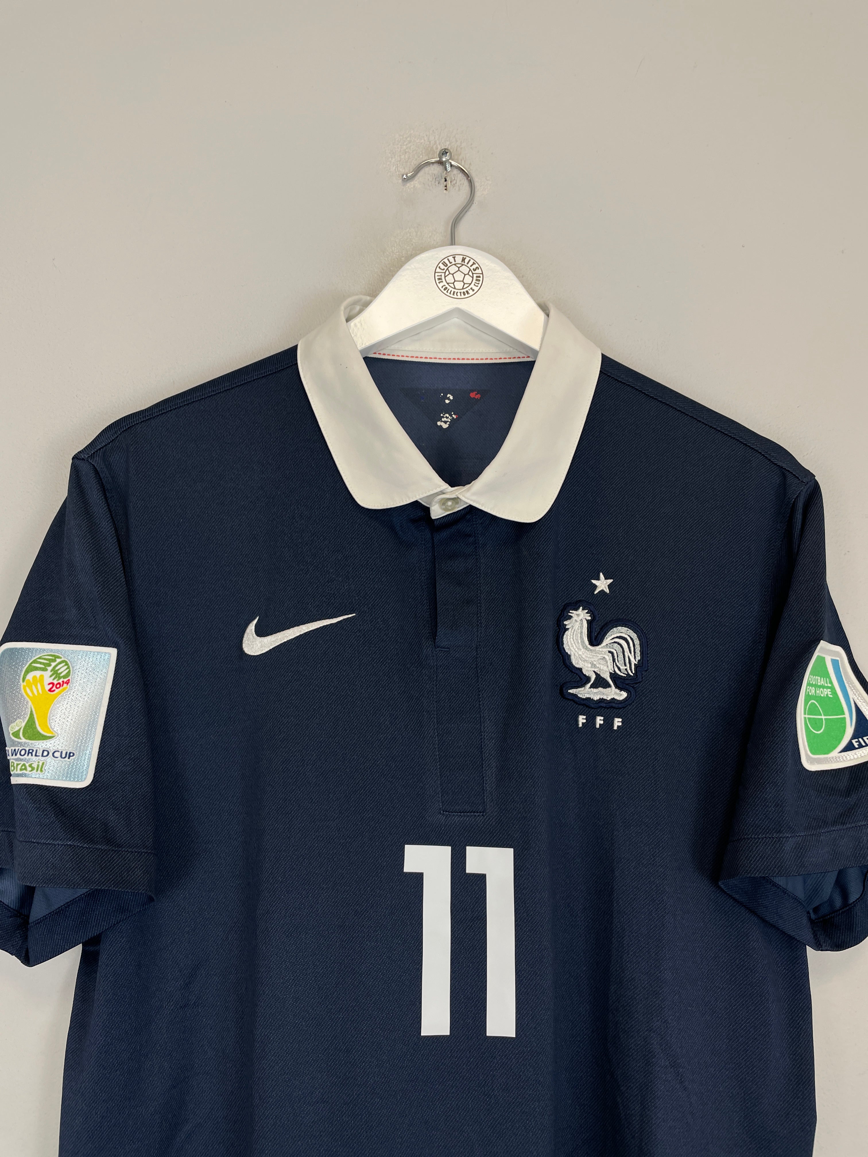 Shop 2014/15 FRANCE GRIEZMANN #11 HOME SHIRT (L) NIKE, classic football shirts, vintage football shirts & retro soccer jerseys at Cult Kits