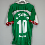 Shop 2000/01 MEXICO C.BLANCO #10 HOME SHIRT (L) ATLETICA, classic football shirts, vintage football shirts & retro soccer jerseys at Cult Kits