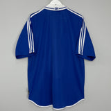 Shop 2000/01 SCHALKE HOME SHIRT (XL) ADIDAS, classic football shirts, vintage football shirts & retro soccer jerseys at Cult Kits