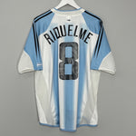 Shop 2004/05 ARGENTINA RIQUELME #8 HOME SHIRT (L) ADIDAS, classic football shirts, vintage football shirts & retro soccer jerseys at Cult Kits
