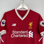 Shop 2017/18 LIVERPOOL M.SALAH #11 HOME SHIRT (S) NEW BALANCE, classic football shirts, vintage football shirts & retro soccer jerseys at Cult Kits
