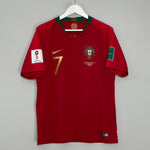 Shop 2018/19 PORTUGAL RONALDO #7 HOME SHIRT (L) NIKE, classic football shirts, vintage football shirts & retro soccer jerseys at Cult Kits