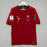 Shop 2018/19 PORTUGAL RONALDO #7 HOME SHIRT (L) NIKE, classic football shirts, vintage football shirts & retro soccer jerseys at Cult Kits